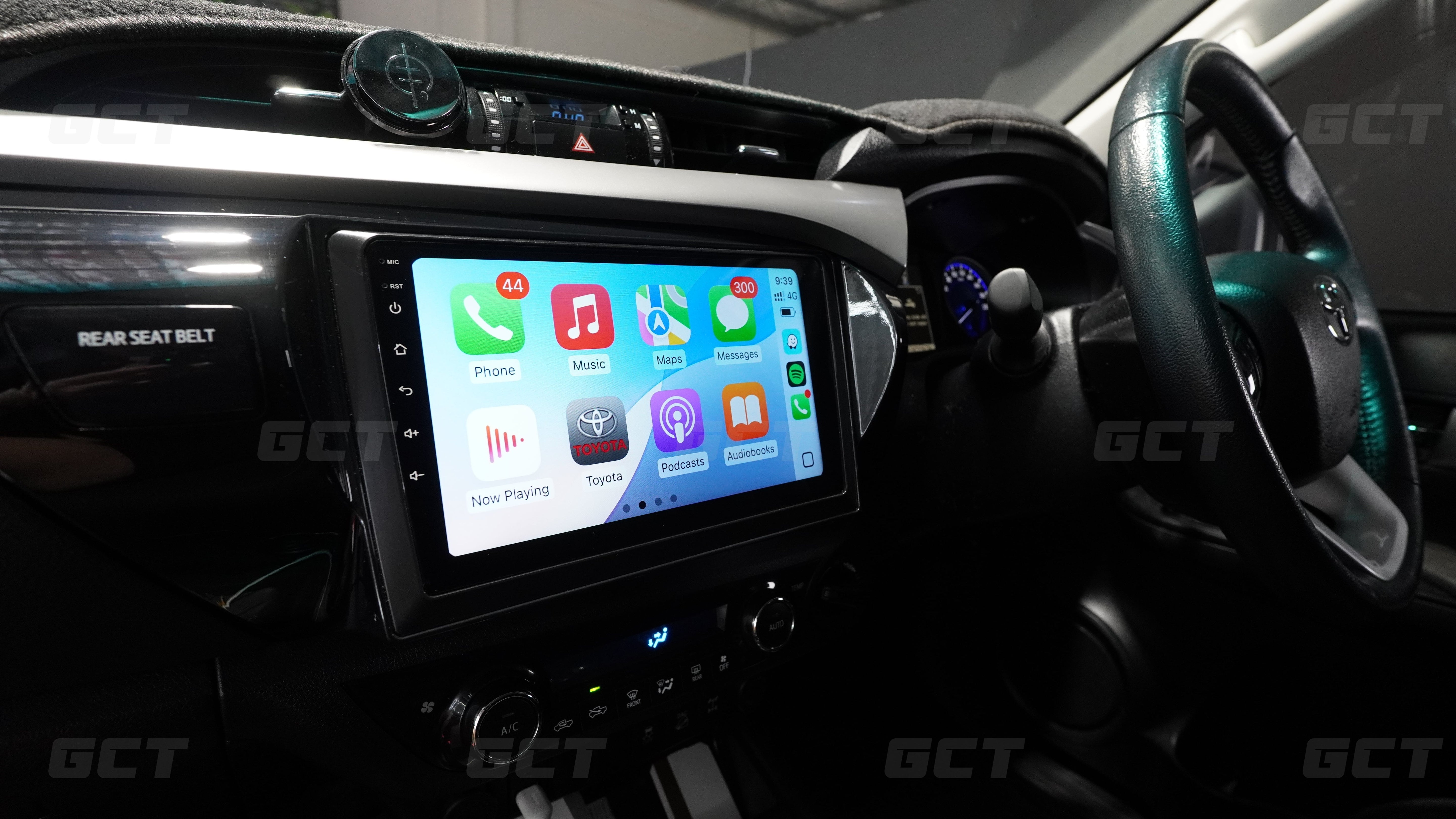 Toyota Hilux N80 Wireless Carplay Headunit DIY Kit