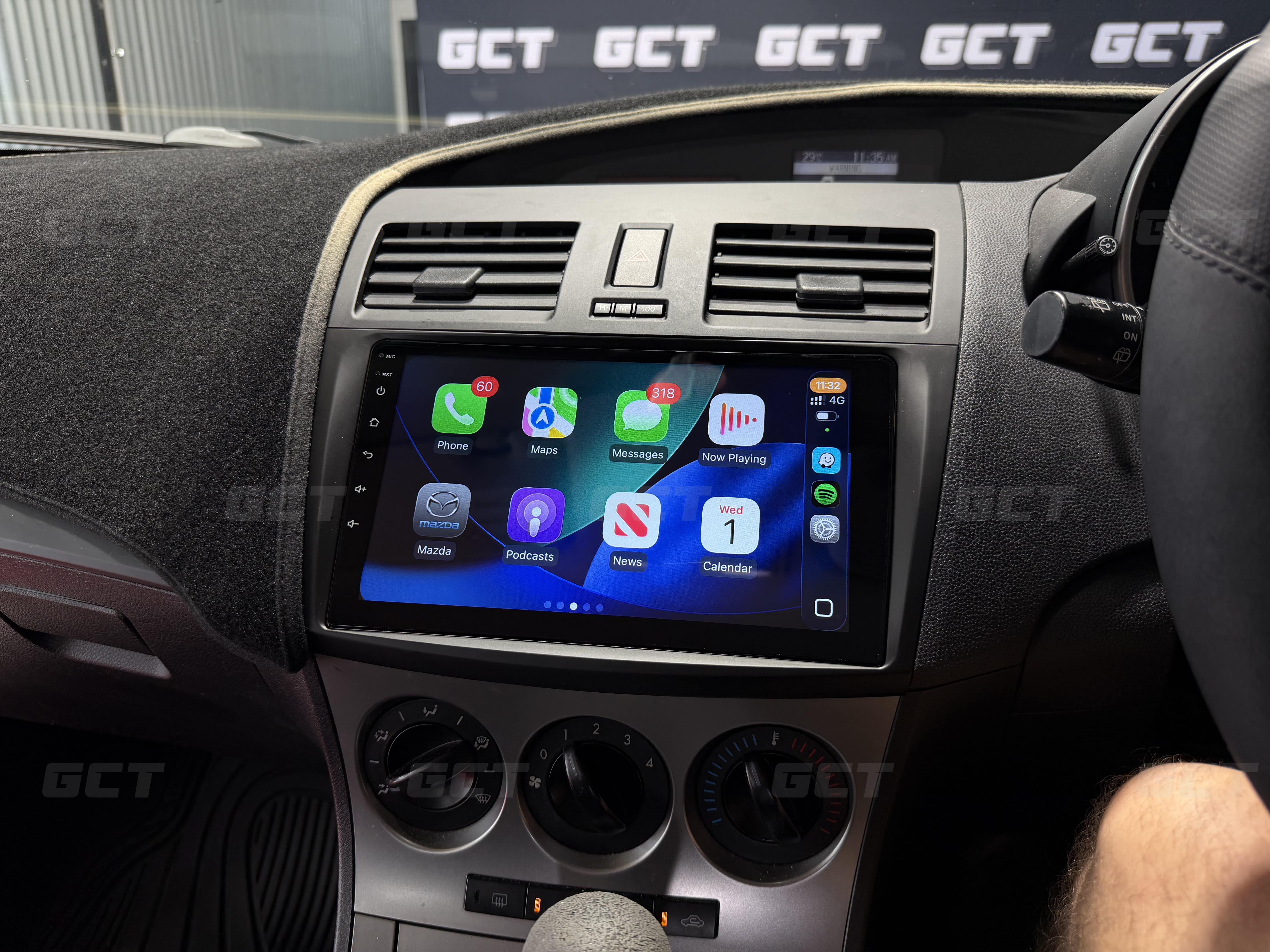 Mazda 3 BL (2009 - 2013) Wireless Carplay Headunit DIY Kit