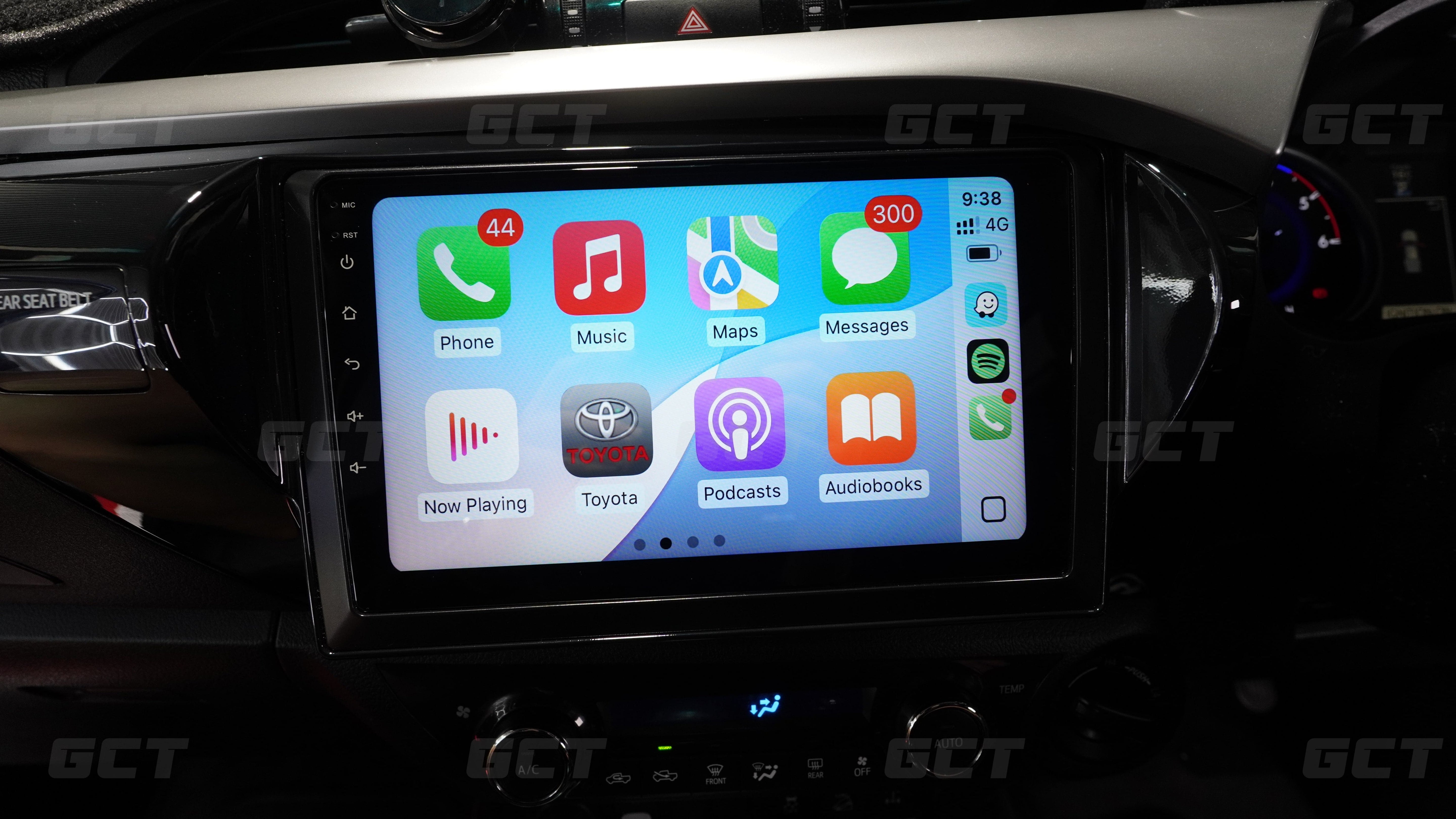 Toyota Hilux N80 Wireless Carplay Headunit DIY Kit